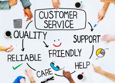 Group of People and Customer Service Concepts
